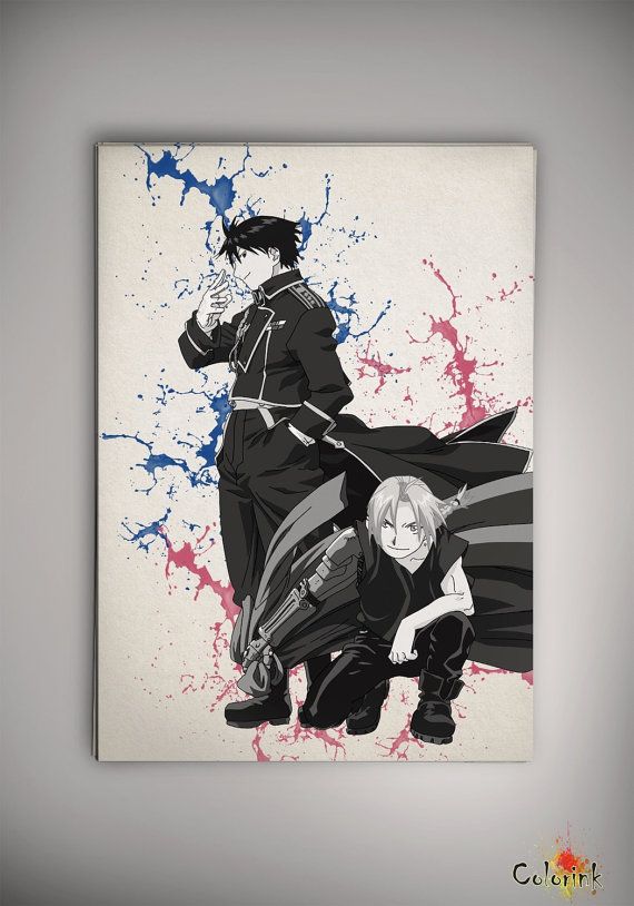 570x814 Soul Eater Watercolor Archival Print Print Wall Decor Art Poster