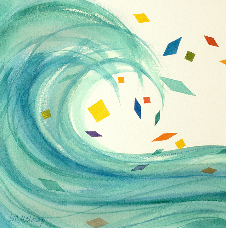 718x727 Dance Amp Energy Watercolor Paintings By Wendy Caldwell Maloney