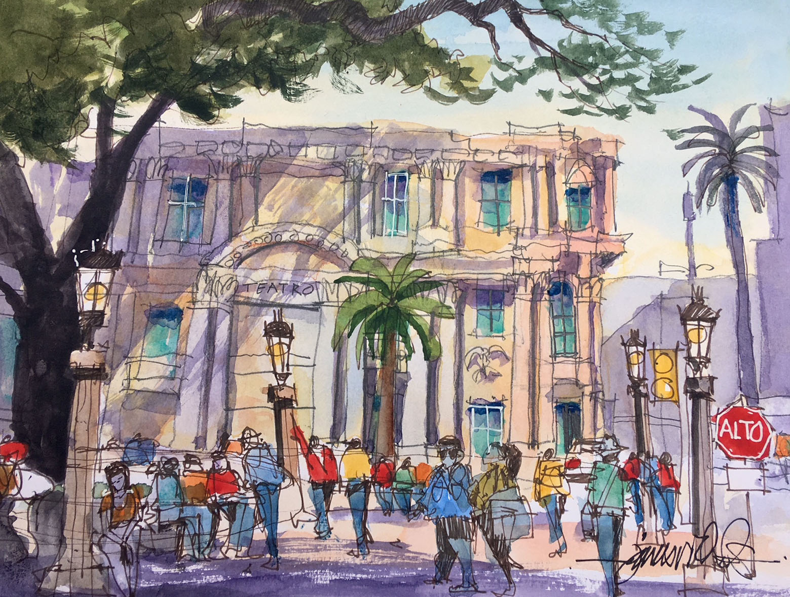 1559x1178 James Richards Sketchbook Loose And Funky Step By Step