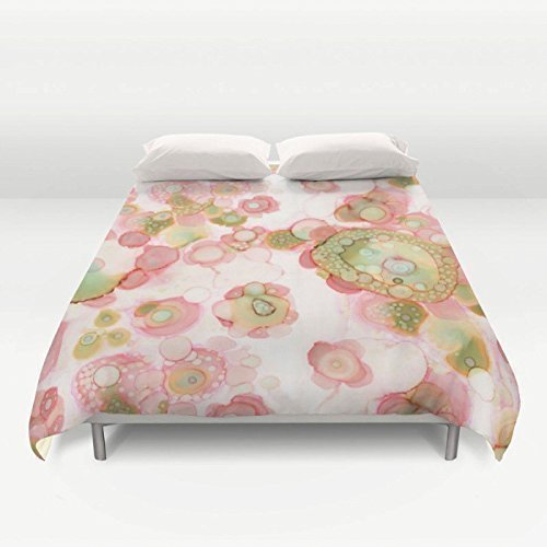 500x500 Funky Unique Shabby Chic Duvet Cover Floral Watercolor