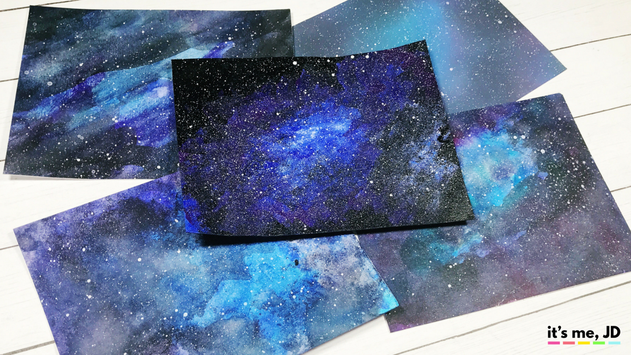 Galaxy Watercolor