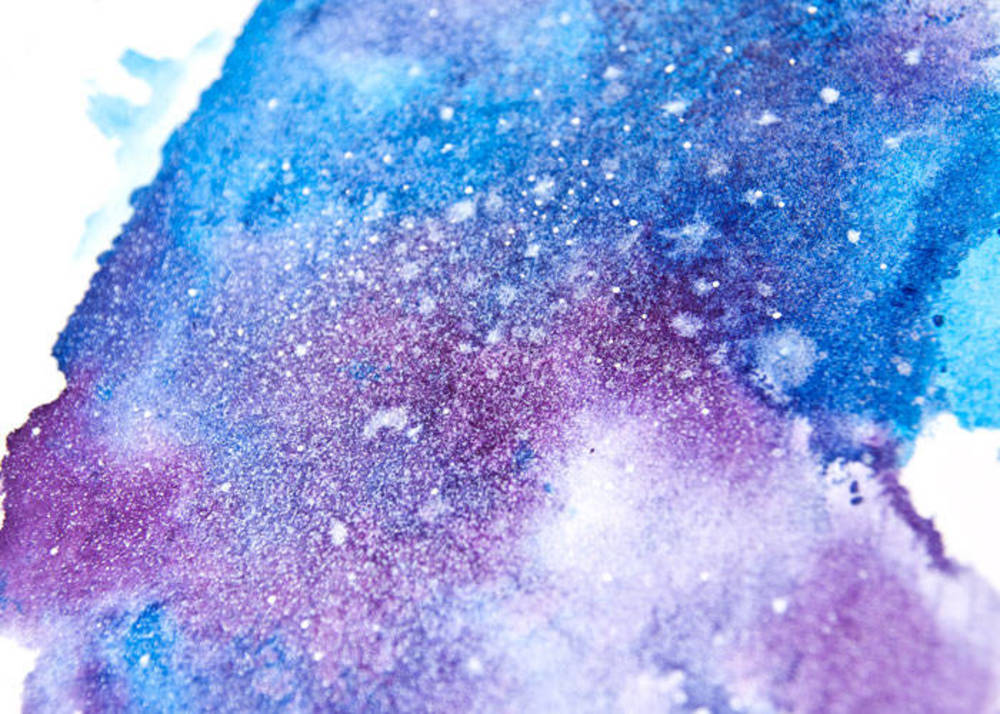1000x714 How To Paint The Galaxy With Watercolors Blitsy