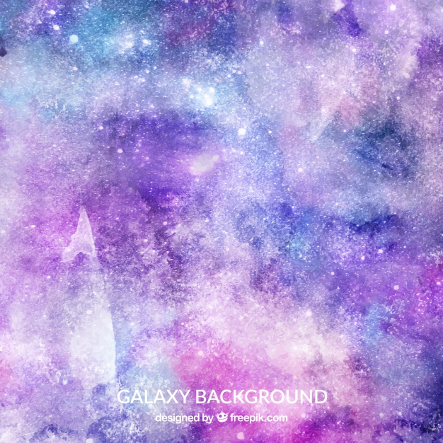 626x626 Watercolor Galaxy Background Vector Free Download