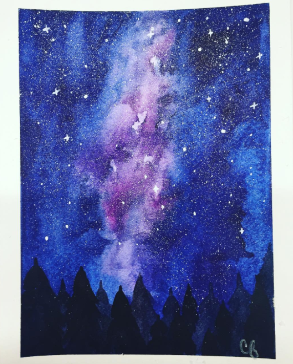 572x711 Watercolors Amp Galaxies Allegory Ridge