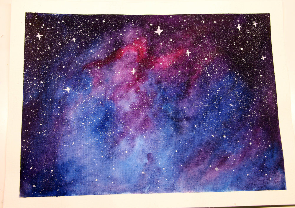 1000x707 Watercolors Amp Galaxies Allegory Ridge