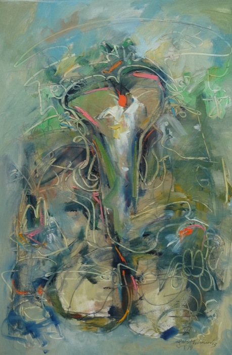 459x700 Ganesha By N S Manohar