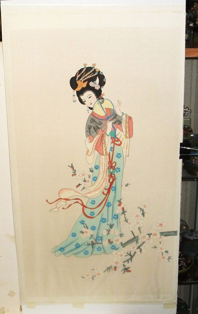 Geisha Watercolor Painting at GetDrawings | Free download