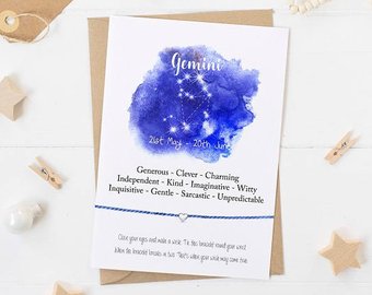 340x270 Gemini Watercolor Etsy