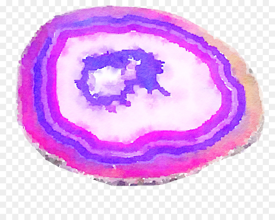 900x720 Geode Watercolor Painting Crystal Art Clip Art