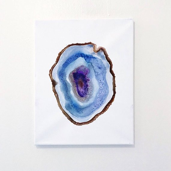 570x573 Geode Watercolor