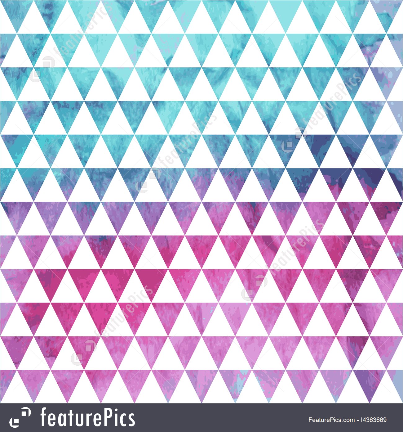 1300x1392 Geometric Watercolor Pattern