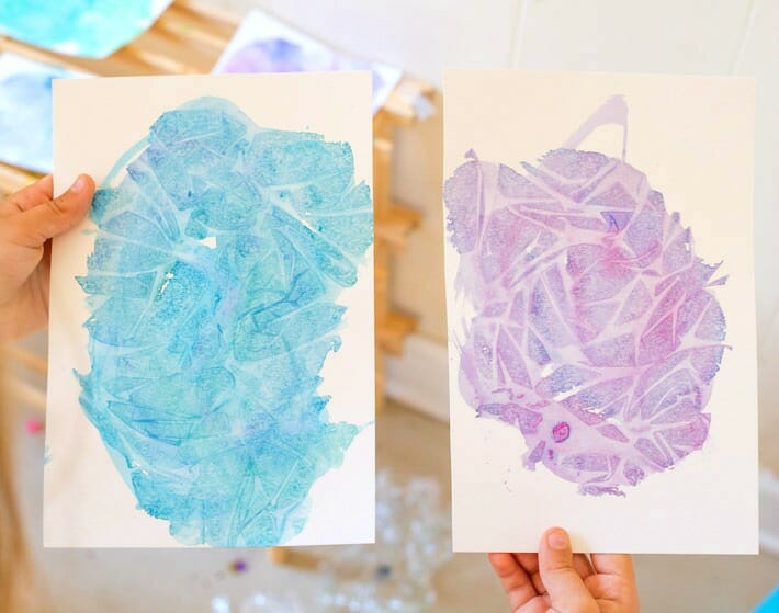 710x559 Geometric Watercolor Art