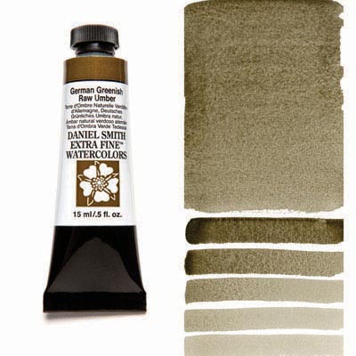 400x400 German Greenish Raw Umber 15ml Tube