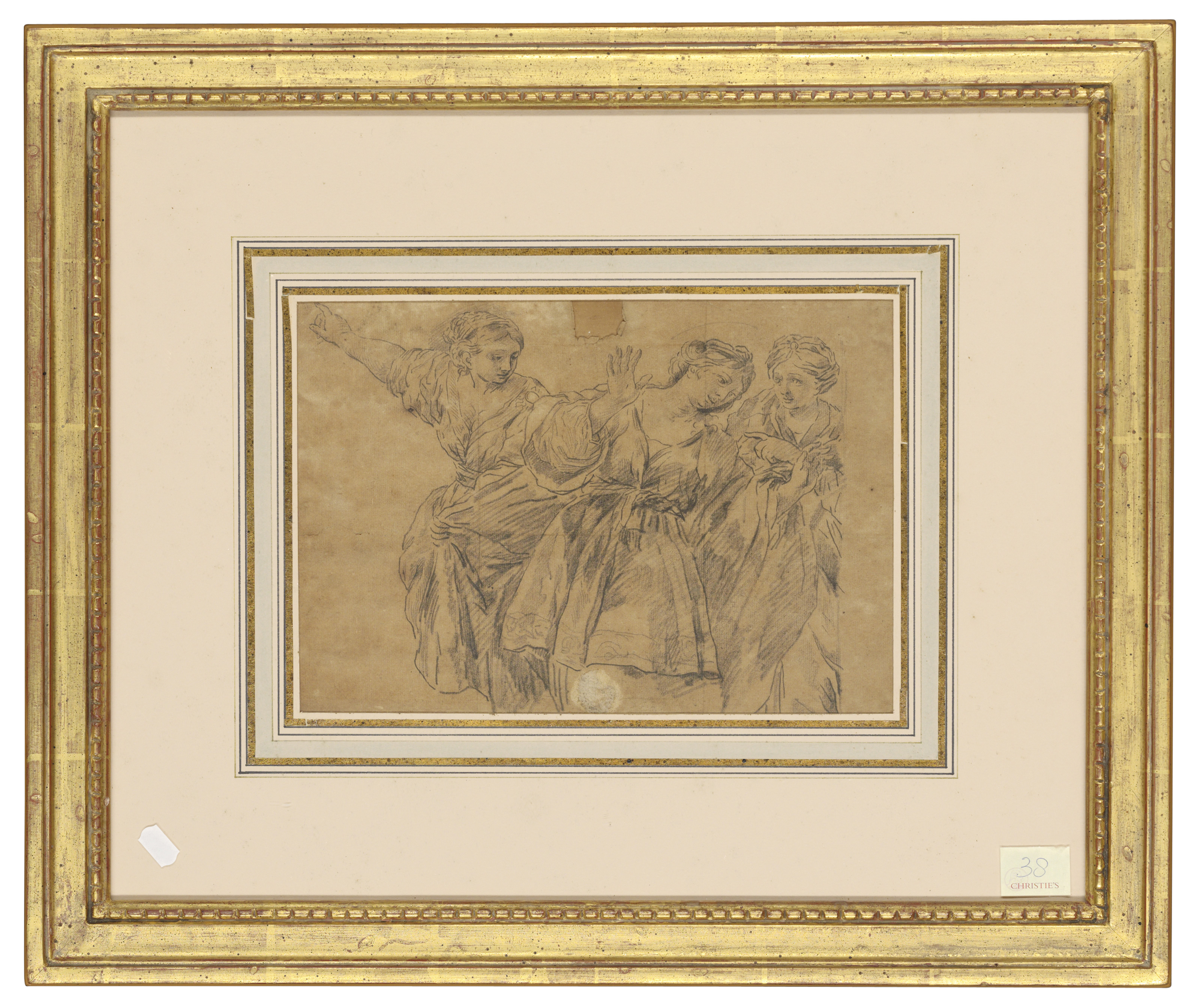 3200x2689 German School, Late 17th Century The Judgement Of Paris