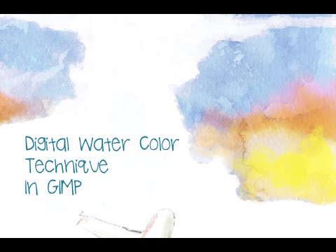 480x360 Water Color Painting Technique In Gimp