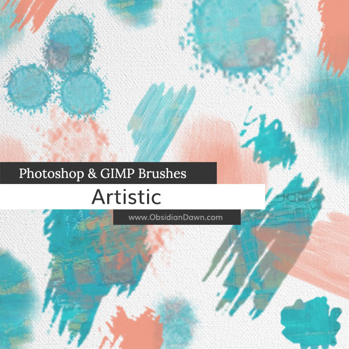 700x700 Artistic Photoshop Amp Gimp Brushes Obsidian Dawn