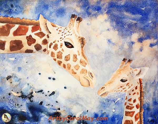 600x472 Paint A Giraffe