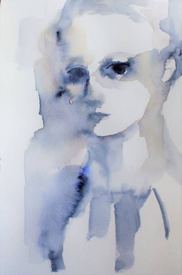 375x566 Saatchi Art Girl Face Painting By Beatriz De Castilho