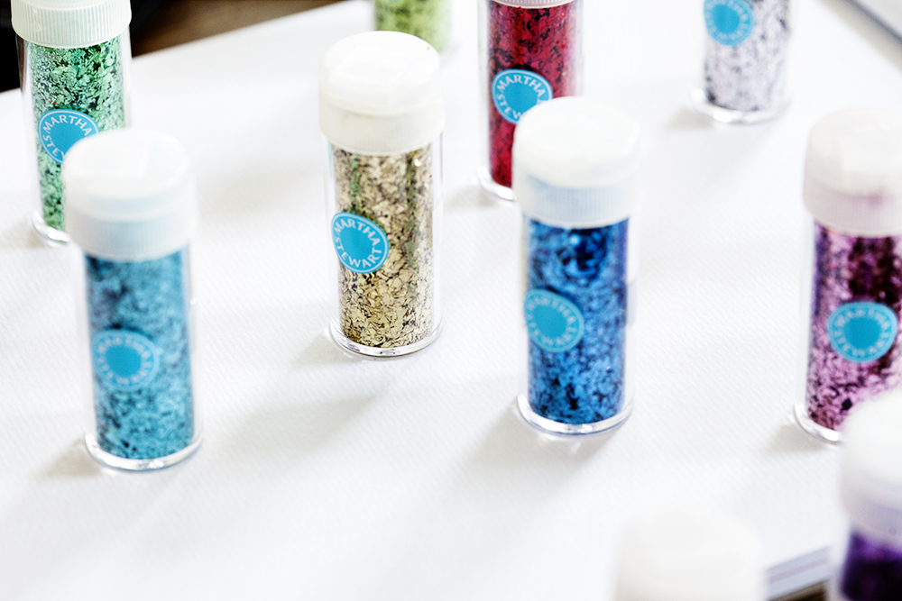 1000x667 Watercolor And Glitter Painting