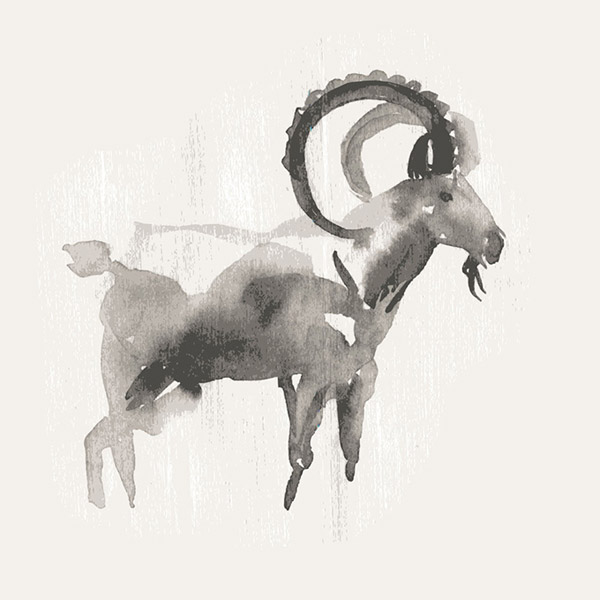 600x600 Watercolor Goat Design Vector Animal Free Vector Free Download