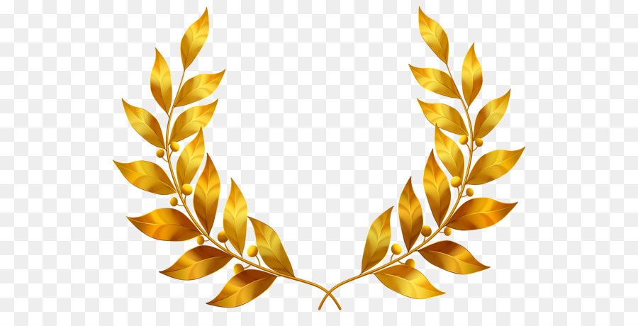 900x460 Download Gold Leaf Bay Laurel Clip Art Golden Laurel Leaves