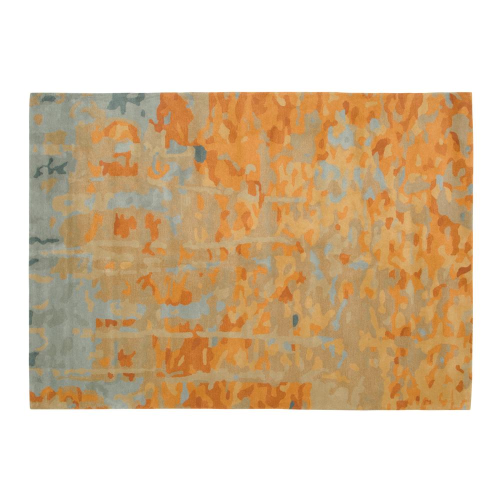 1000x1000 Home Decorators Collection Watercolor Gold 8 Ft. X 11 Ft. Area Rug