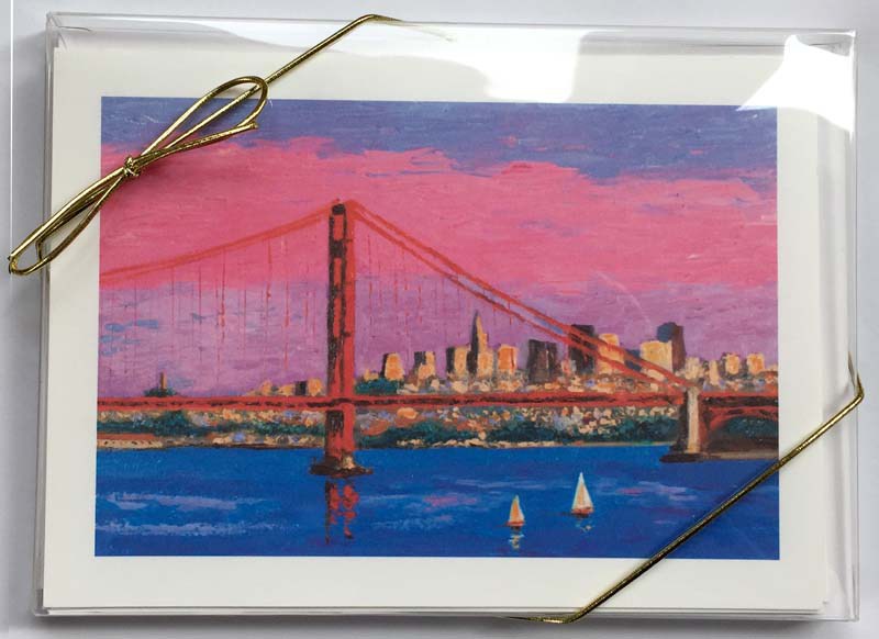 800x582 Golden Gate Bridge Card Box Susan Sternau Studios