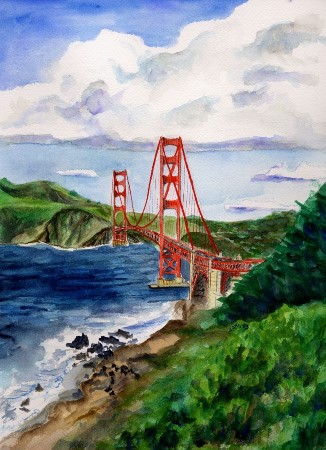 326x450 Latto Art Painting San Francisco