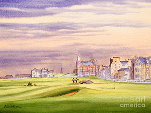 300x225 Golf Course Watercolor Paintings Fine Art America