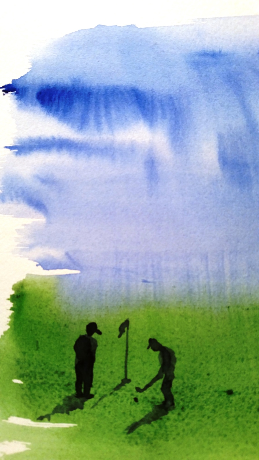 896x1594 Golf Watercolor Sketches Carlos Printe