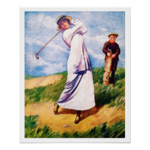 307x307 Golf Watercolor Posters Amp Photo Prints Zazzle Au
