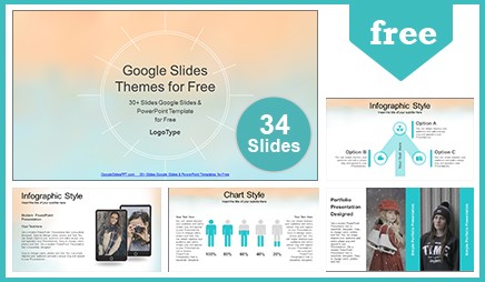 436x254 Watercolor Painted Google Slides Amp Powerpoint Template