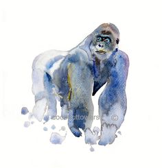 236x245 Gorilla Painting