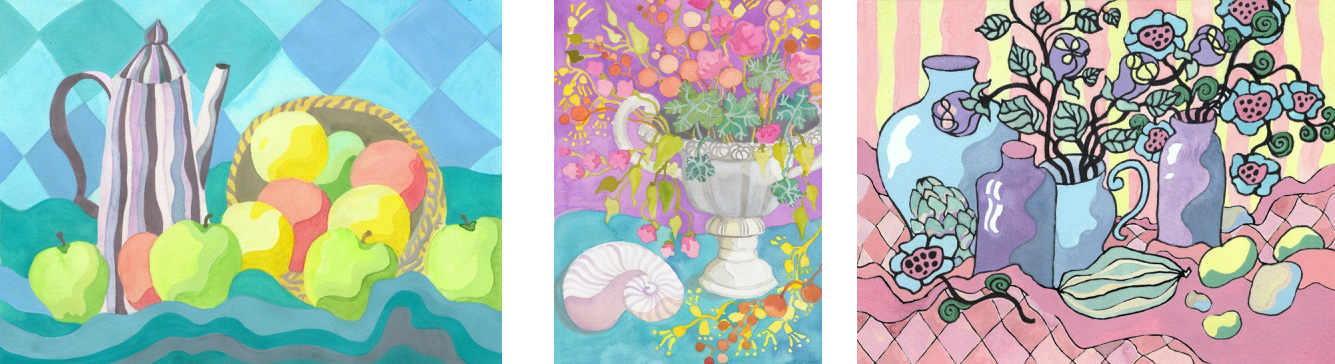 1335x364 Watercolor And Gouache Painting Rac