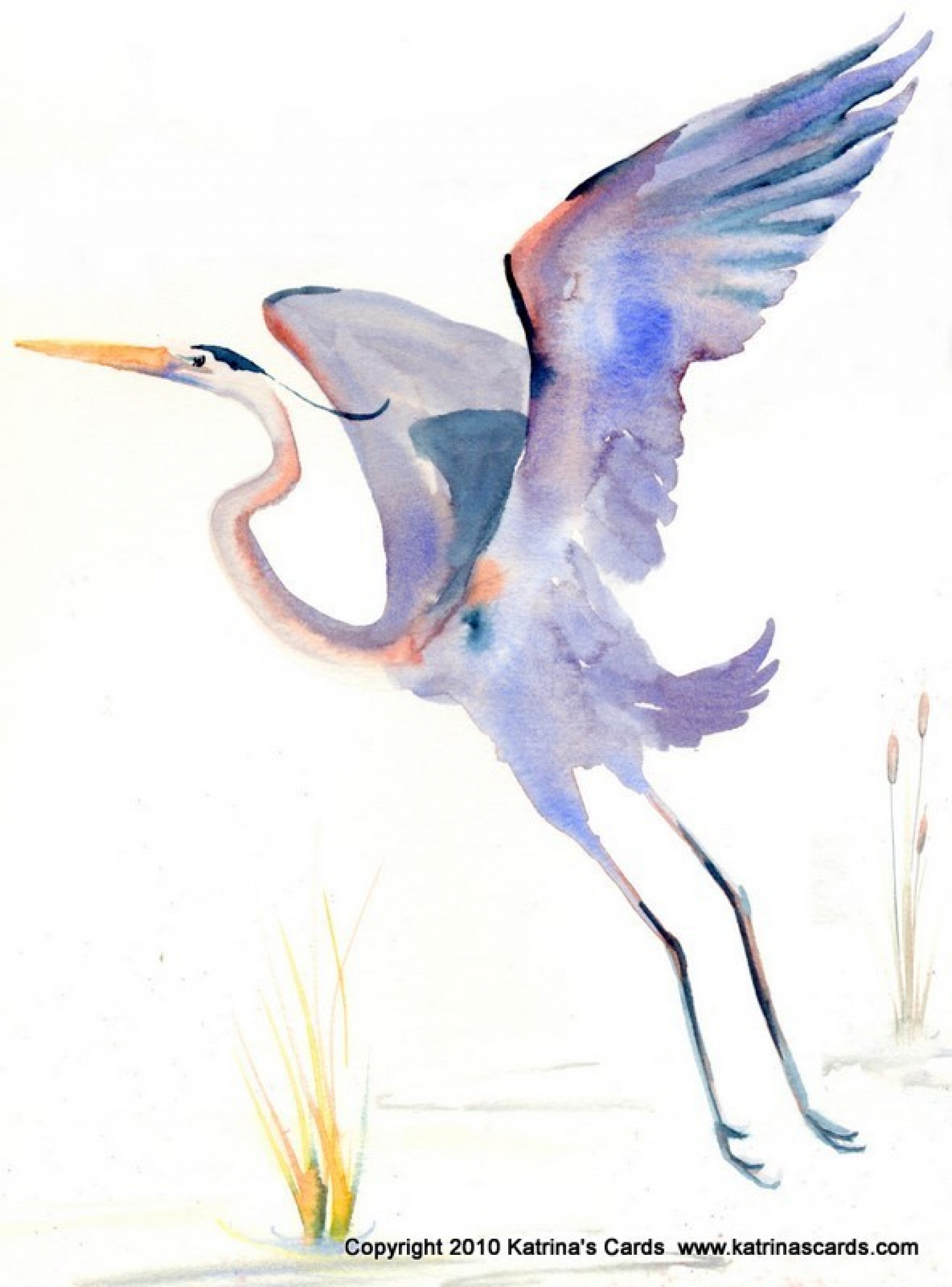 1600x2162 Note Card Great Blue Heron Ii 5 Cards And Envelopes Gift Set