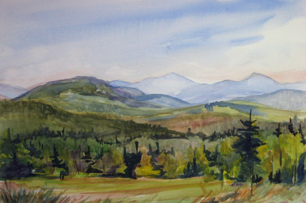 600x398 Four Seasons Of The North Country In Watercolors Ncpr News