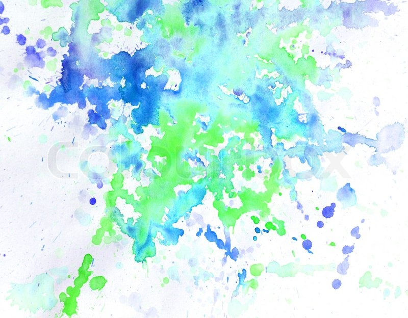 800x624 Abstract Blue Watercolor Stock Photo Colourbox