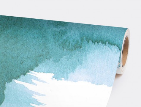 475x360 Watercolor Splash Removable Wallpaper