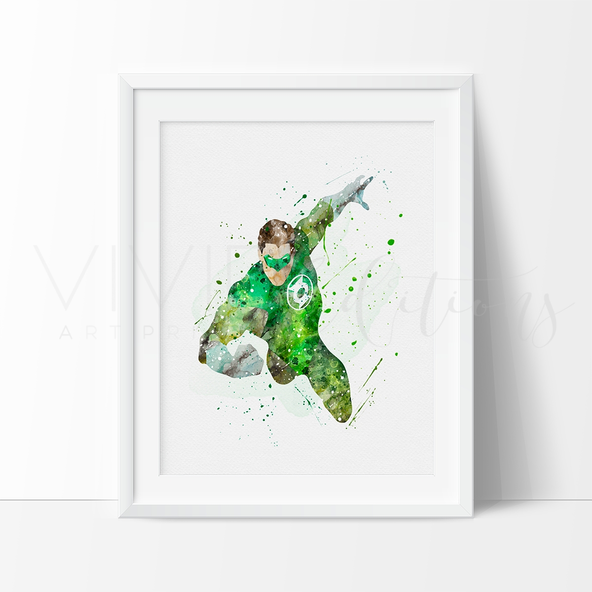 1200x1200 Green Lantern Superhero Nursery Wall Art Baby Boy Decor