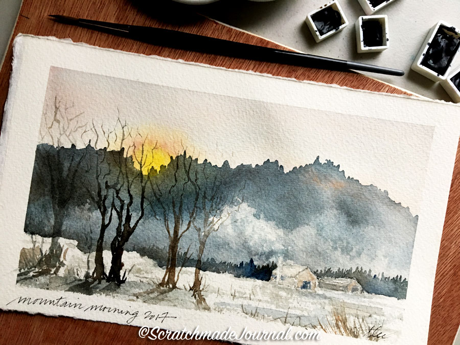 900x675 How To Mix Gray Watercolor Scratchmade Journal