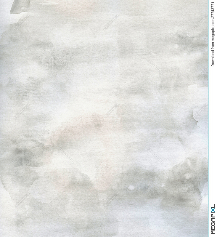 733x800 Subtle Grunge Texture Watercolor Background Grey Illustration