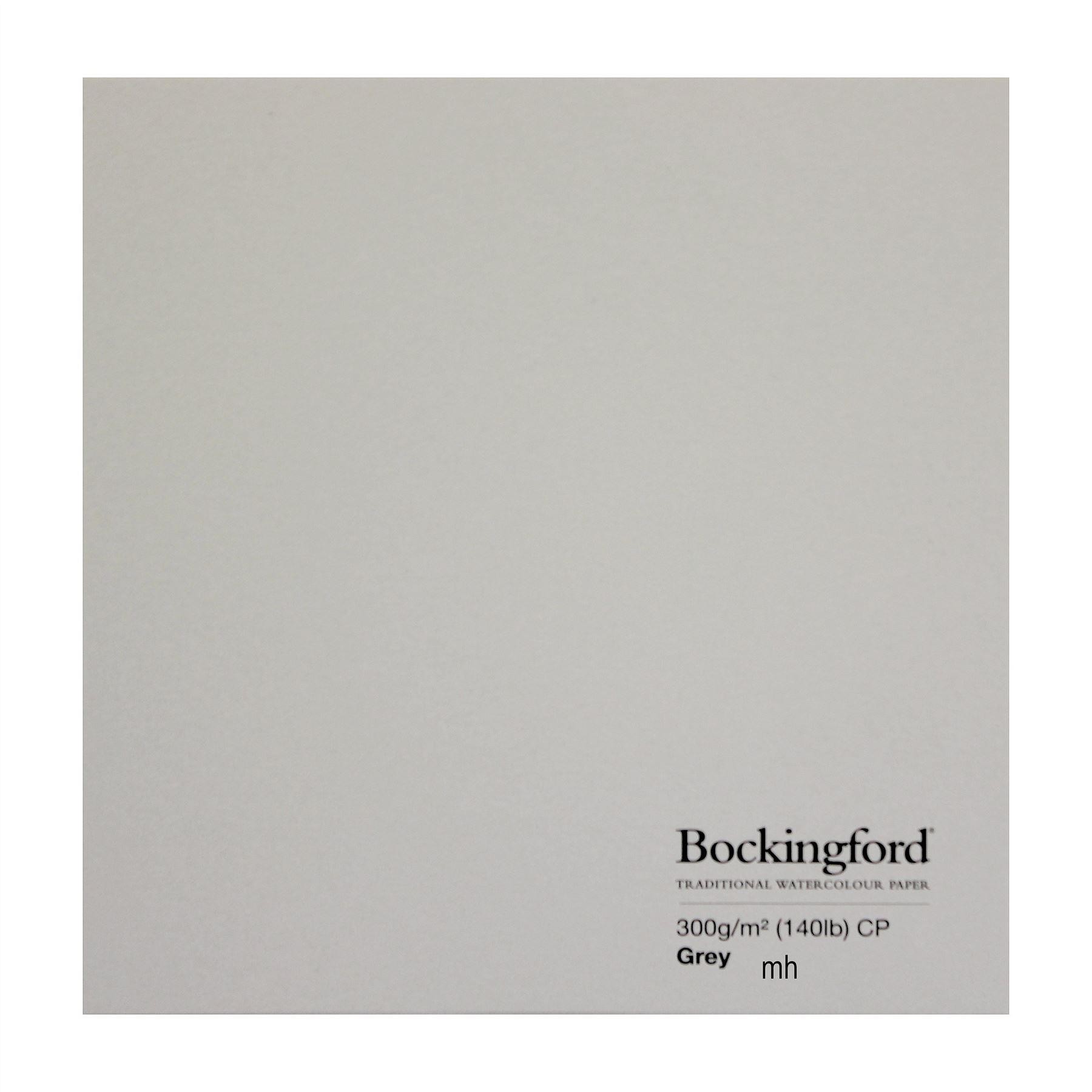 1800x1800 Grey Bockingford 4 Sheets Of 15 X 11 Cold Press Paper 300gsm