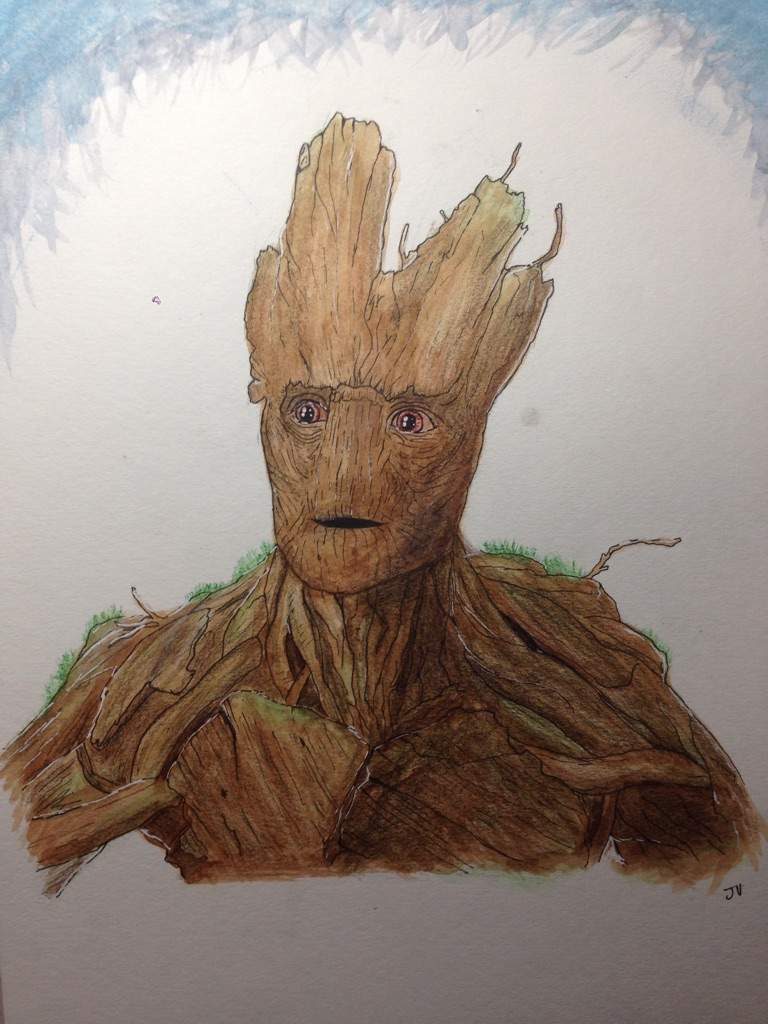 768x1024 Groot Watercolors Art Amino