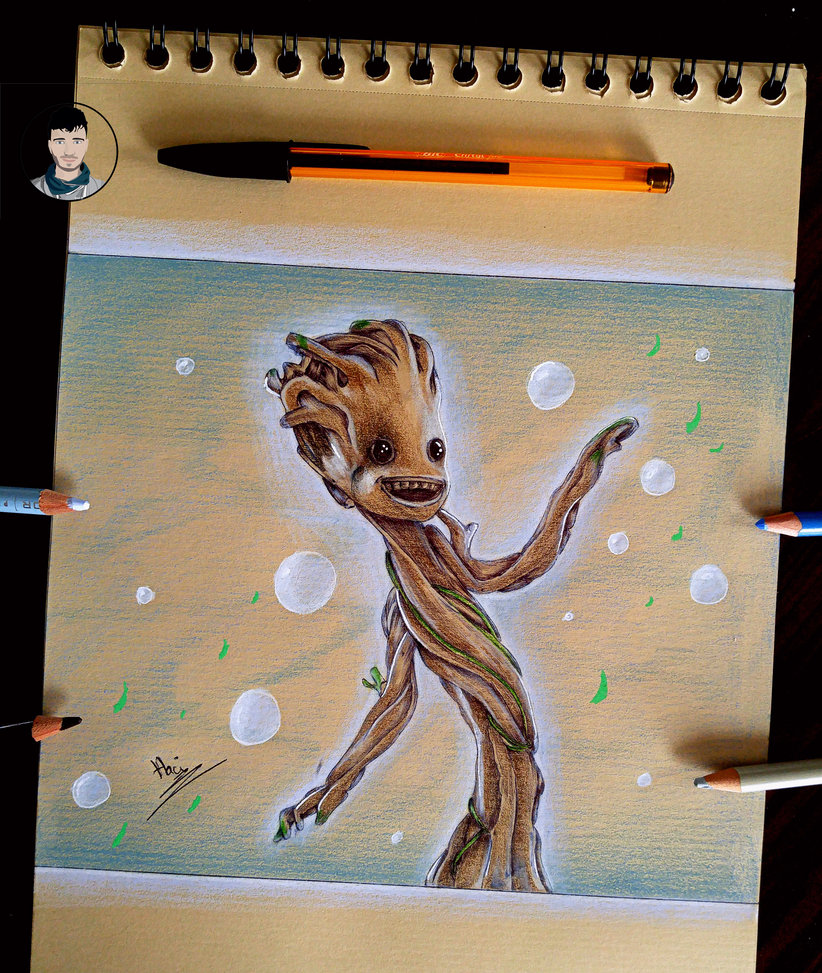 822x973 Baby Groot
