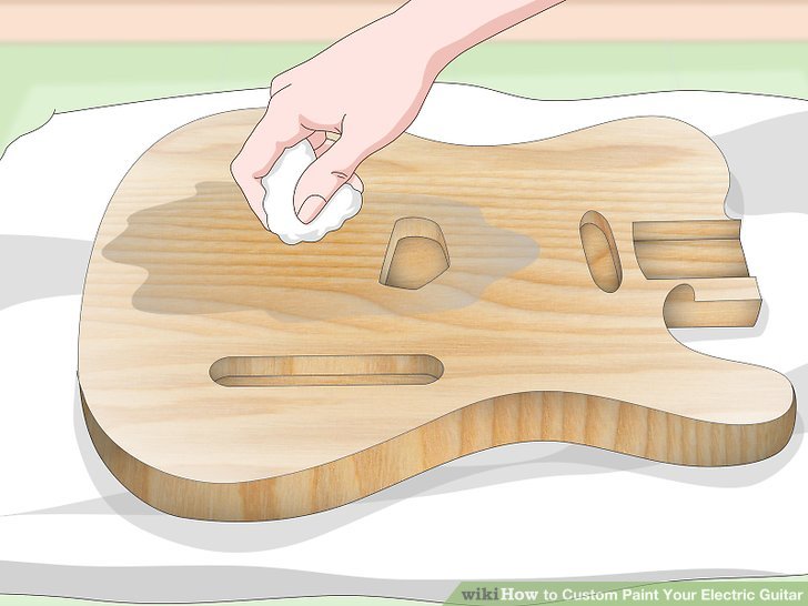 728x546 How To Custom Paint Your Electric Guitar (With Pictures)