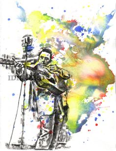 236x308 Pattison Tree, Original Watercolor And Ink Painting, 5 X 7