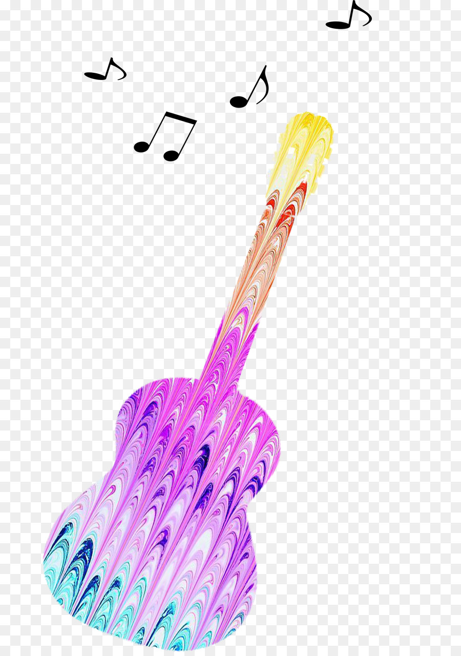 900x1280 Guitar Watercolor Painting Musical Note