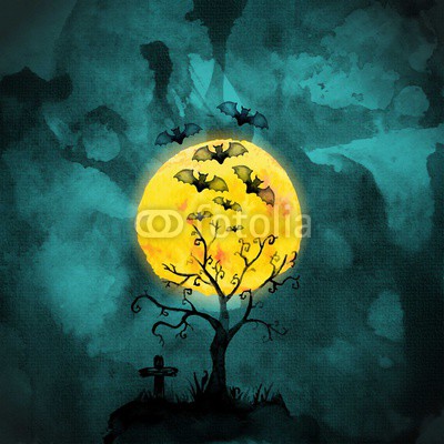 400x400 Halloween Watercolor Bats Buy Photos Ap Images Detailview