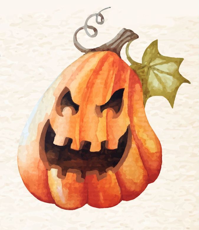 675x778 Image Result For Halloween Watercolor Spooky In 2018