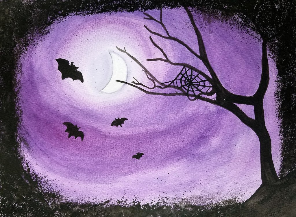 1024x751 Watercolor Halloween By Maddgirlz3761